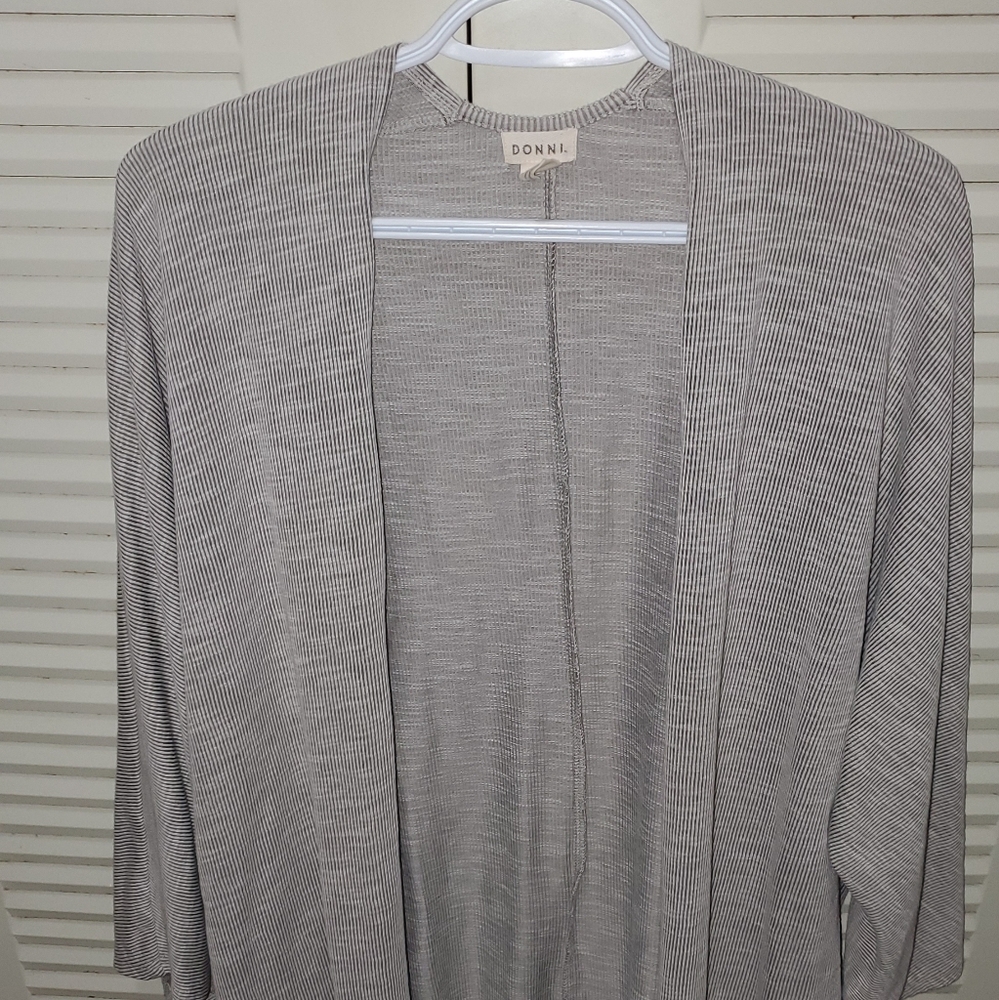 Ribbed lightweight Donni cardigan